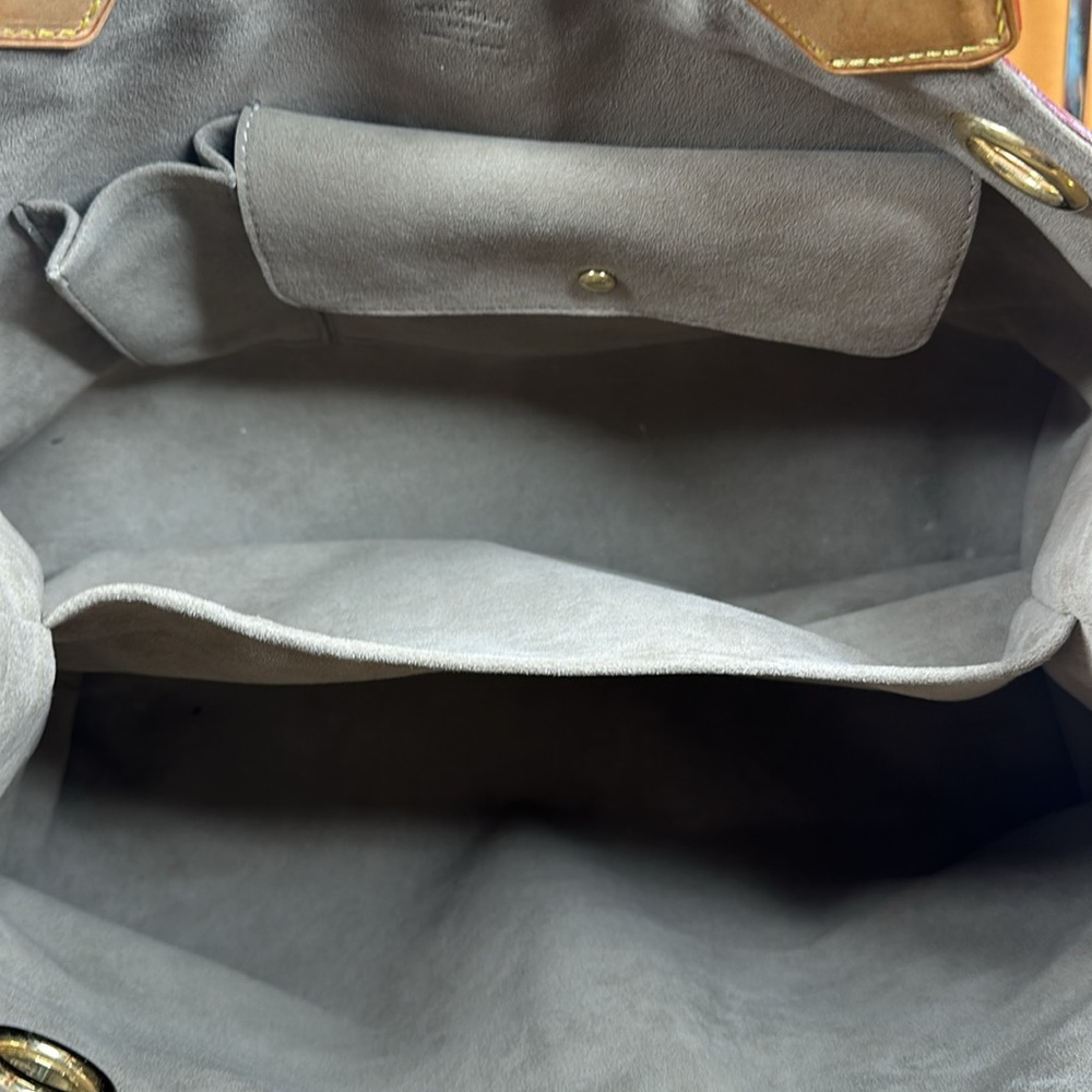 ❤️❤️Sold❤️❤️Louis Vuitton Limited Edition Black multicolor Ursula bag - Picture 14 of 17